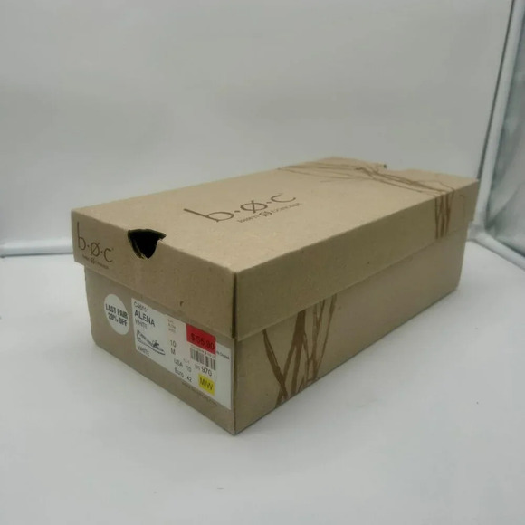 BOC Born Concept Alena Loafer Flat Shoe Women 10 White Leather Driving Moccasin - Picture 11 of 12